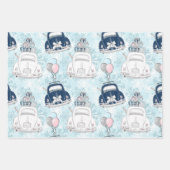 Winterreispatroon Inpakpapier Vel (Voorkant)