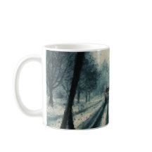 Winterrit door de sneeuw - Uitzicht