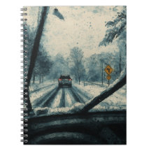 Winterrit door de sneeuw - Uitzicht