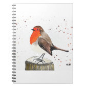 Winterrobin Notitieboek (Voorkant)