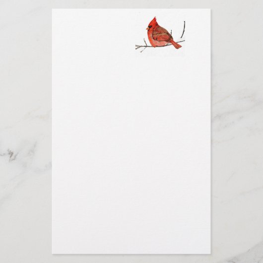 Winterrood Briefpapier (Voorkant)