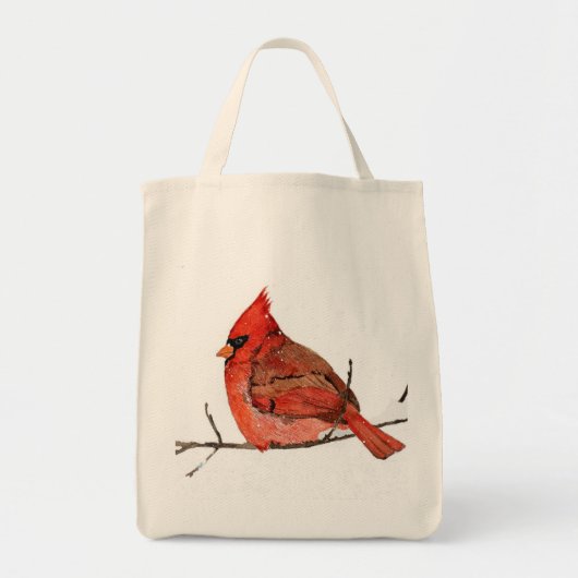 Winterrood Tote Bag (Voorkant)