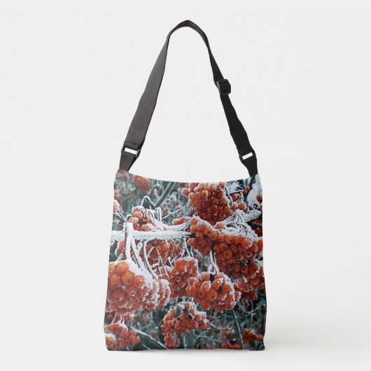 Winterrowanbessen Crossbody Tas (Voorkant)