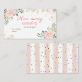 Winterroze sinaasappels hoeveel Snoepjes Informatiekaartje (Voorkant / Achterkant)