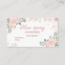 Winterroze sinaasappels hoeveel Snoepjes Informatiekaartje