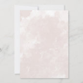 WinterRozen Baby shower Kaart (Achterkant)