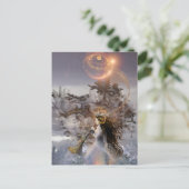 winterrust briefkaart (Staand voorkant)