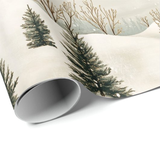 winterrust cadeaupapier (Rol Hoek)