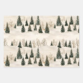 winterrust inpakpapier vel (Voorkant 3)