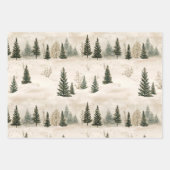 winterrust inpakpapier vel (Voorkant 2)