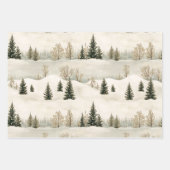 winterrust inpakpapier vel (Voorkant)