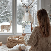 Winters baby shower uitnodigingen voor een babysho