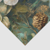 Winters Bloemendecoratie Naadloos Decoupage Tissuepapier (Detail)