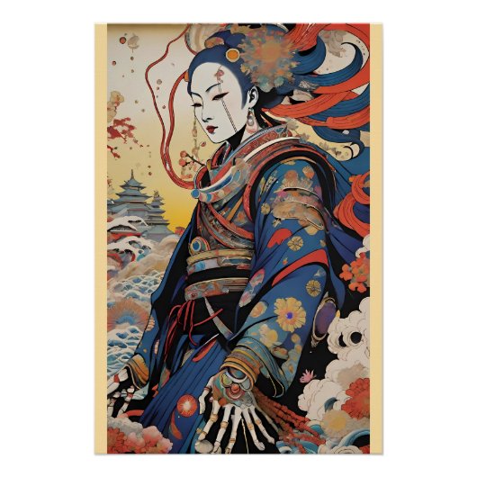 Winter's Descent beroemd gemaakt door Ken Gage Sur Perfect Poster (Voorkant)