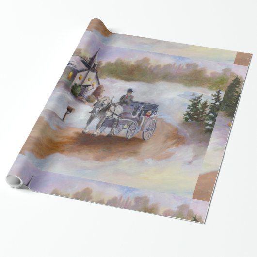 Winter's Dream Cadeaupapier (Uitgerold)