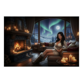 Winters Dromen Perfect Poster