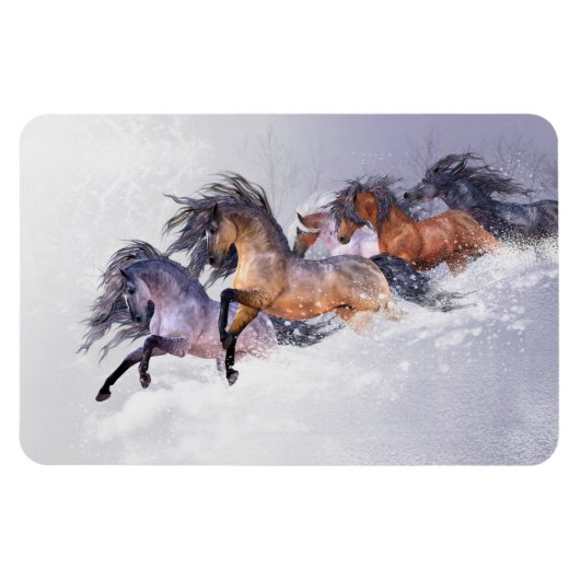 Winter's Flight Premium Flexi Magnet Magneet (Horizontaal)