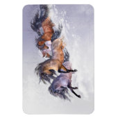 Winter's Flight Premium Flexi Magnet Magneet (Verticaal)