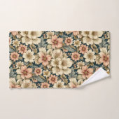 Winters Floral Azalea's en Roos Bad Handdoek (Handdoek)