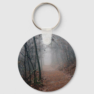 Winters Fog - Geen eind in de nacht op de spoelcad Sleutelhanger