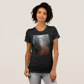 Winters Fog - Geen eind in de nacht op de spoelcad T-shirt (Voorkant volledig)