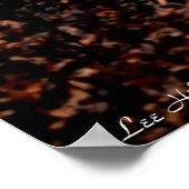 Winters Fog - Geen eind in de nacht op het Poster  (Hoek)