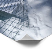 Winter's Frozen Beauty Path naar Johnson Creek Upp Poster (Hoek)