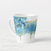 Winter's Glacial Blue Coffee Cup Latte Mok (Linkerhoek)