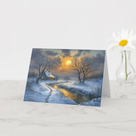 Winter's Glow Christmas Kaart