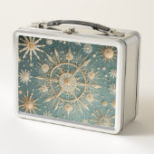 Winter's Golden Embrace: A Snowflake Serenade (Voorkant)