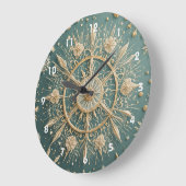 Winter's Golden Embrace: A Snowflake Serenade Grote Klok (Hoek)