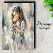 Winter's Grace Decoupage Tissuepapier