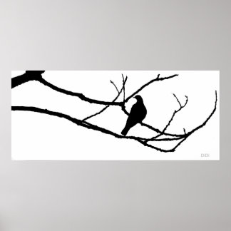 Winter's Hand and Spring's Dove Poster