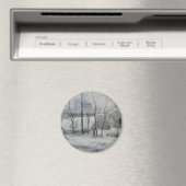 Winters landschap (van Paul Gaugin) Magneet (Insitu (Vaatwasser))