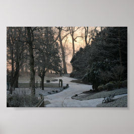 Winters Morning Poster