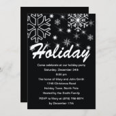 Winter's Night Party Uitnodigingen (Voorkant / Achterkant)