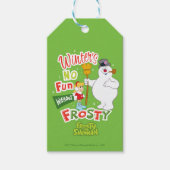 Winter's No Fun without Frosty the Snowman™ Cadeaulabel (Voorkant)