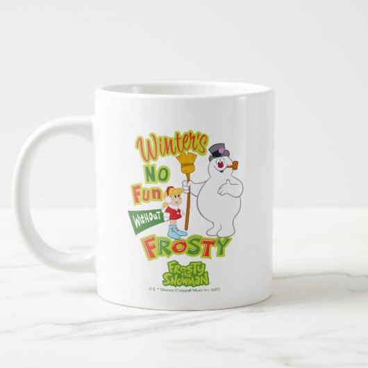 Winter's No Fun without Frosty the Snowman™ Grote Koffiekop (Links)