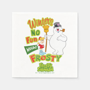 Winter's No Fun without Frosty the Snowman™ Servet