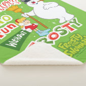 Winter's No Fun without Frosty the Snowman™ Sherpa Deken (3/4)