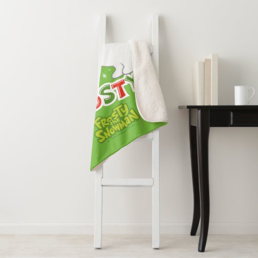 Winter's No Fun without Frosty the Snowman™ Sherpa Deken (In situ)