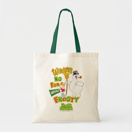 Winter's No Fun without Frosty the Snowman™ Tote Bag (Voorkant)