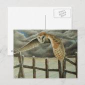 Winter's Owl Briefkaart (Voorkant / Achterkant)