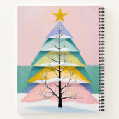Winter's Pastel Gloed Notitieboek (Achterkant)