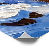 Winter's Quiet Companion: Bigfoot en de fawn Poster (Hoek)