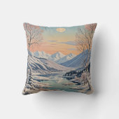 Winters rust kussen (Achterkant)