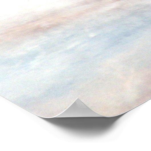 Winters Serenity Cardinaal Poster (Hoek)