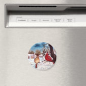 Winters Serenity Kardinaal Magnet (Insitu (Vaatwasser))