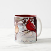 Winters Serenity Kardinaal Omslag rond Mok (Voorkant rechts)