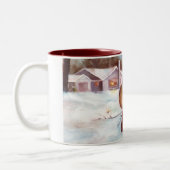 Winters Serenity Kardinaal Omslag rond Mok (Links)